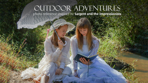 Outdoor adventures: Photo Reference Inspired by Sargent and the Impressionists