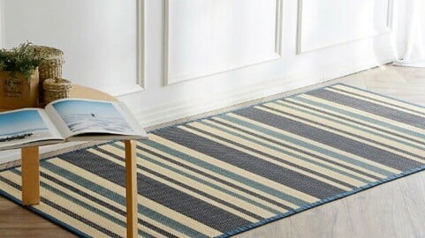 2 types of modern bamboo summer carpet