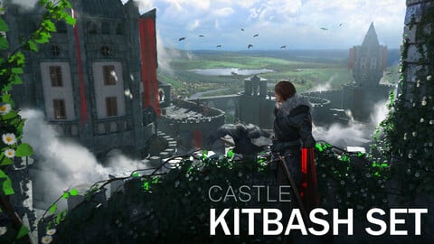 [FREE] Castle 3d Kit