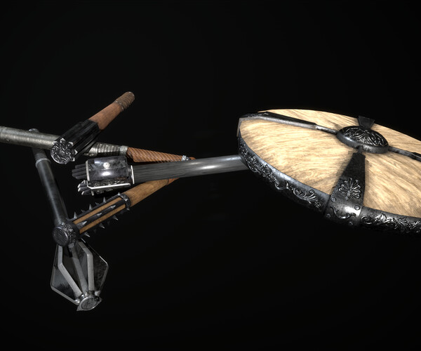 ArtStation Medieval Fantasy Crushing Weapons Pack Game Assets