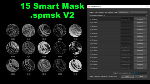 Substance Painter SMART MASK (.spmsk) V2