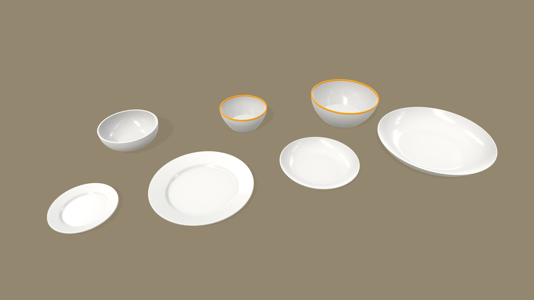 ArtStation Tableware Game Assets