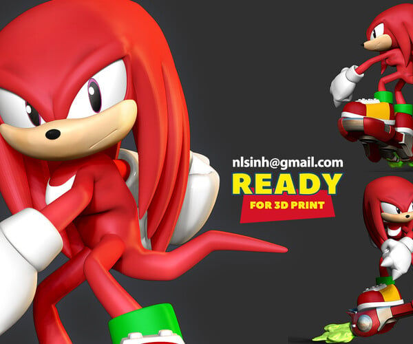 ArtStation - Knuckles - Sonic The Hedgehog 2 Fanart | Resources