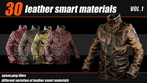 30 High Quality Leather Smart Materials_VOL01