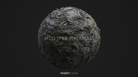 Mud PBR Material (4 in 1)