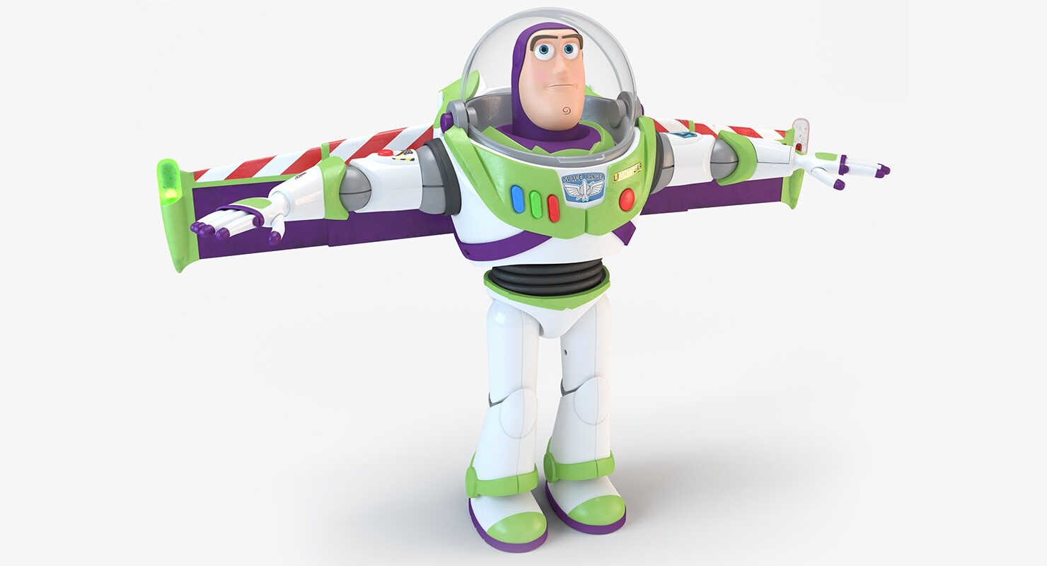 Buzz Lightyear T-Pose. 