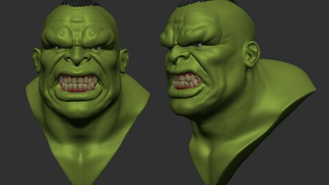 Hulk base mesh