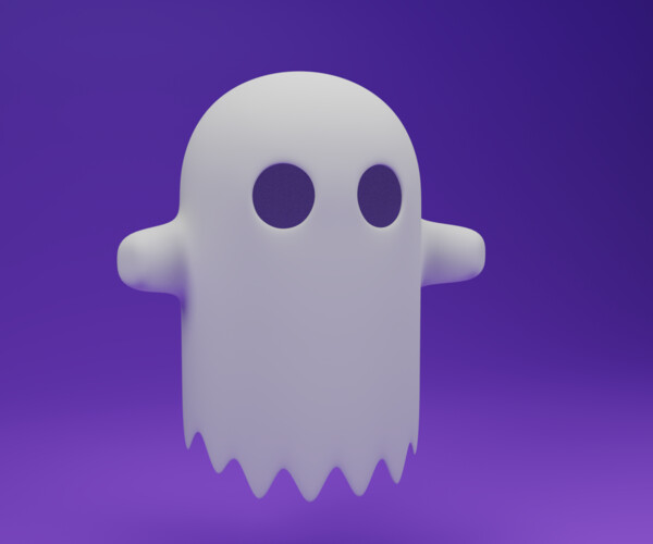 ArtStation - Cartoon Ghost | Resources