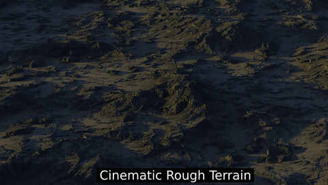 Cinematic Rough Terrain (8K)
