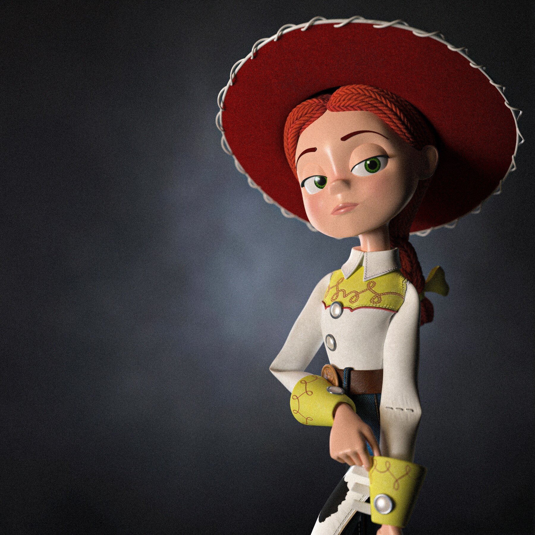Jessie from Toy Story. 