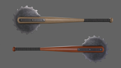 PBR Baseball Bat Weapon V2