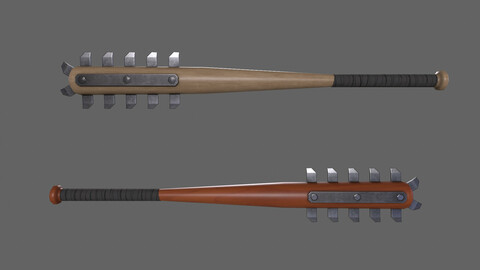 PBR Baseball Bat Weapon V4
