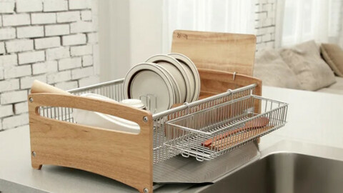 premium Baum dish drying rack