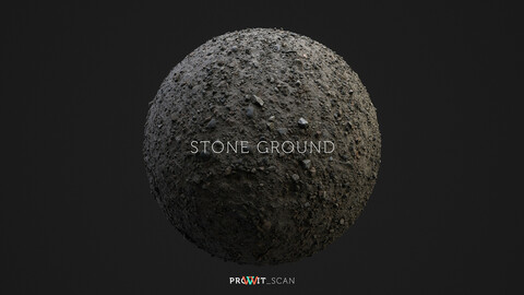 Stone Ground PBR Material (2 in 1)