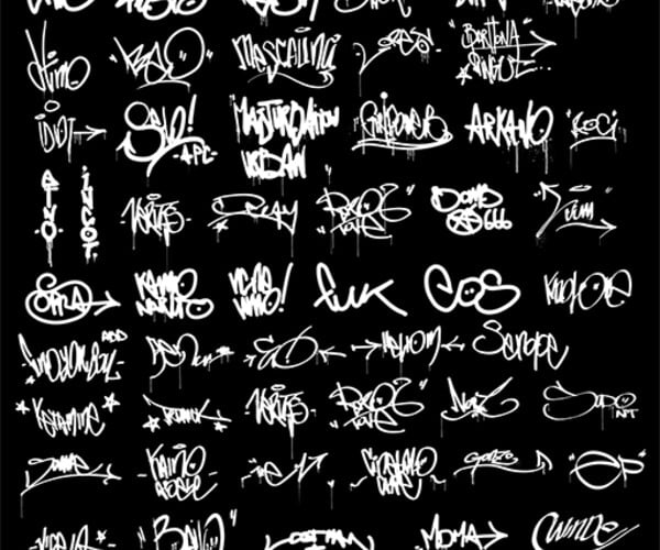 ArtStation - GRAFFITI TAGS VANDALS PACK V.01 | Game Assets