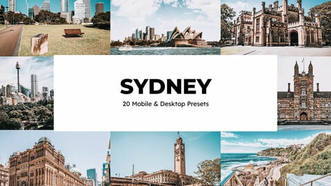 20 Sydney LUTs & Lightroom Presets