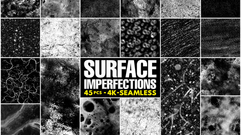 Surface Imperfections 45 Pcs - High Quality - Vol.1