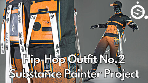 Hip-Hop No.2 : Substance Painter (.SPP)
