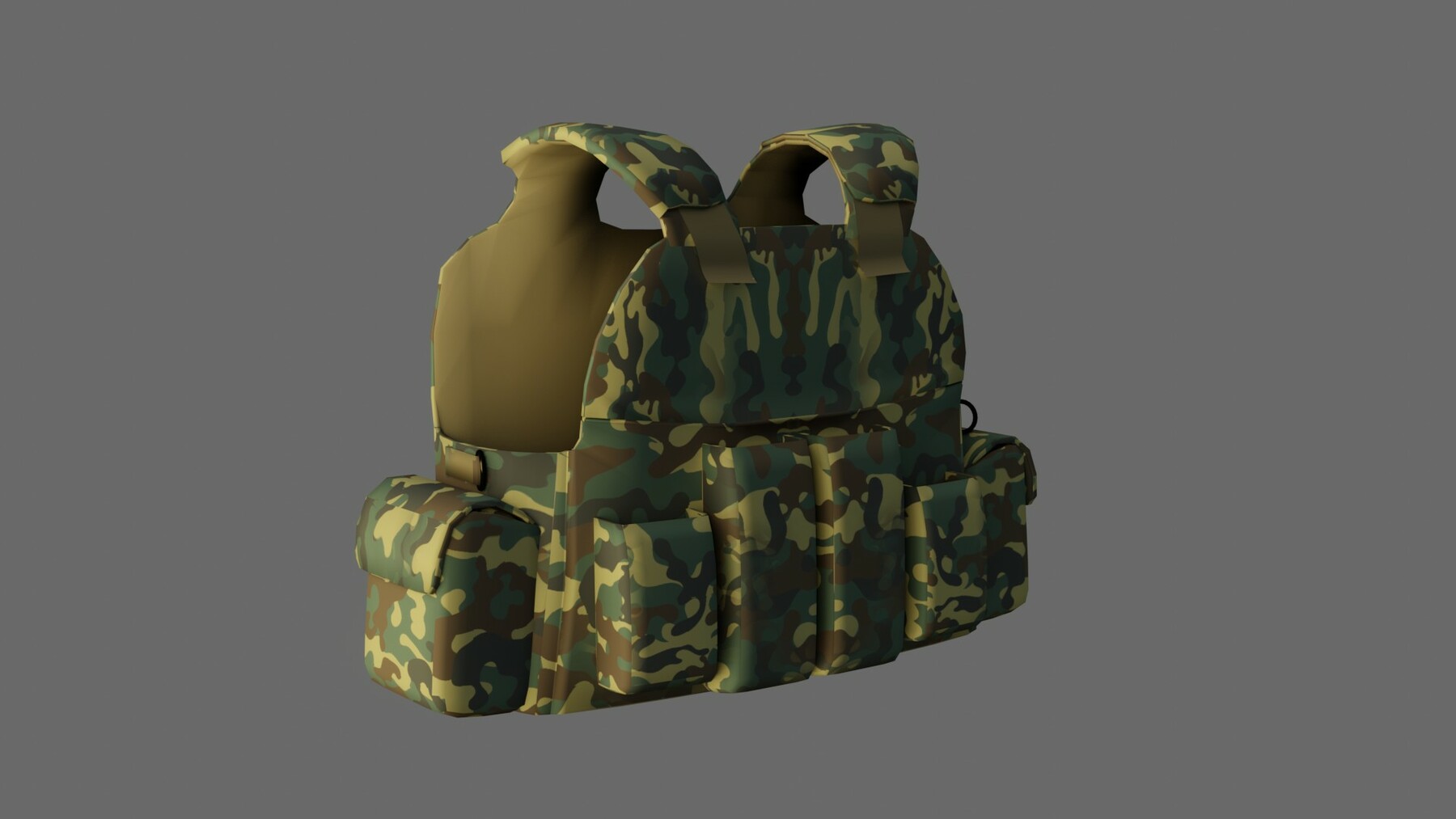 ArtStation - Bullet Proof Vest -Low Poly - Game Ready | Game Assets