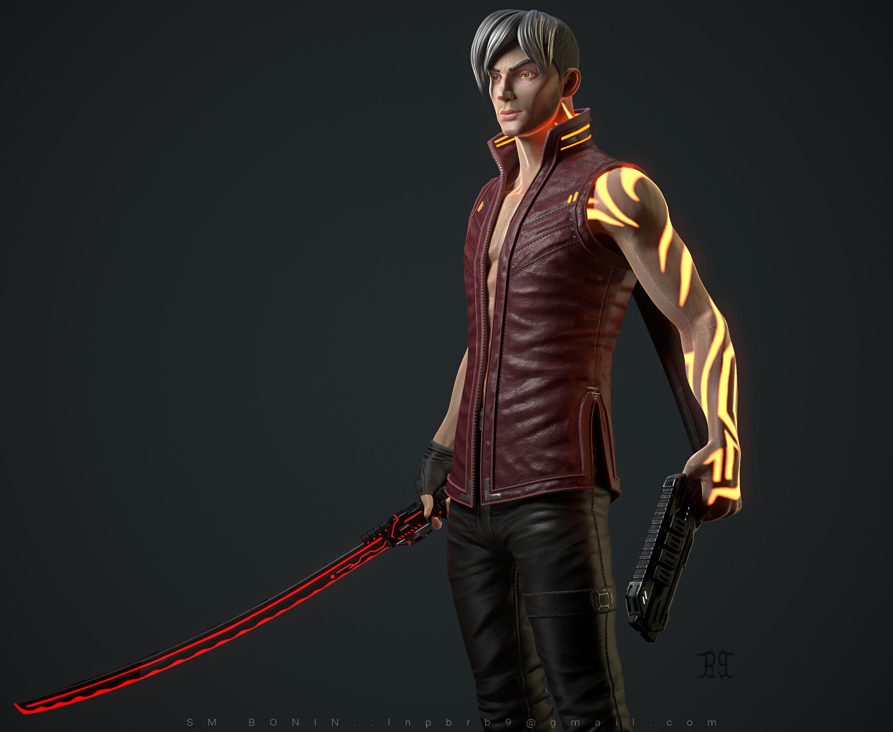 ArtStation - Z Blade . Game Stylize Character with weapons | Game Assets