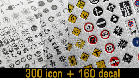 300 icon + 160 decal