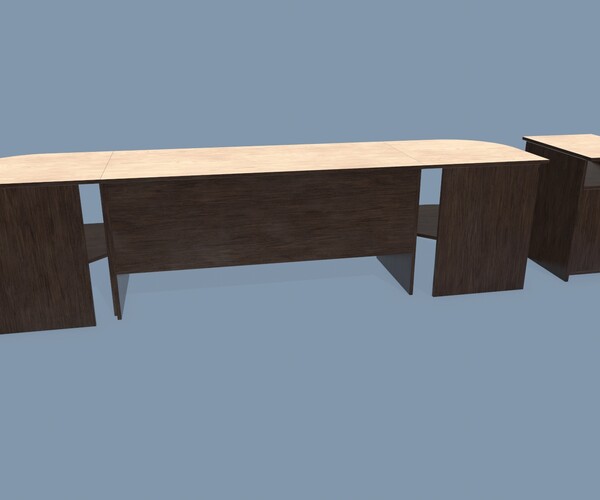 ArtStation Office Desk Game Assets