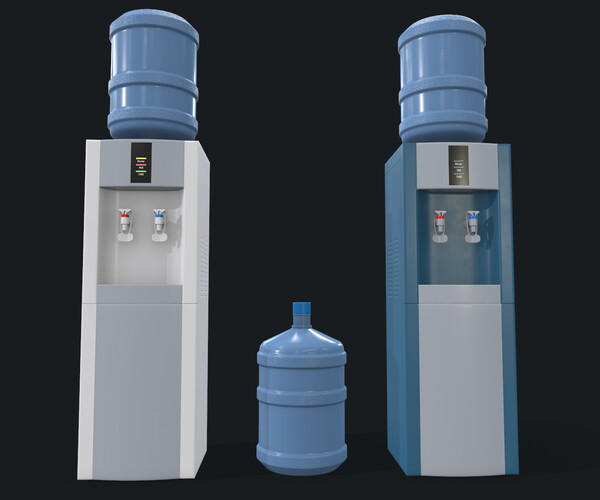 ArtStation Water Cooler Game Assets