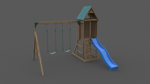 PBR Playground Jungle Gym 01