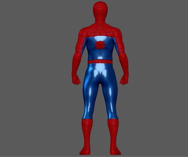 ArtStation - SPIDERMAN NO WAY HOME CLASSIC SUIT MCU MARVEL 3D PRINT ...