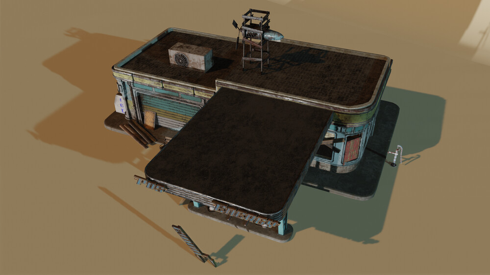 Angry Rancor Poseidon Gas Station