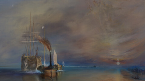 The Fighting Temeraire - JMW Turner Digital Reproduction