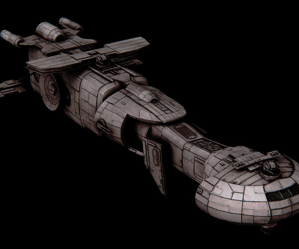 ArtStation - Braha'tok-class dornean gunship Star Wars | Resources