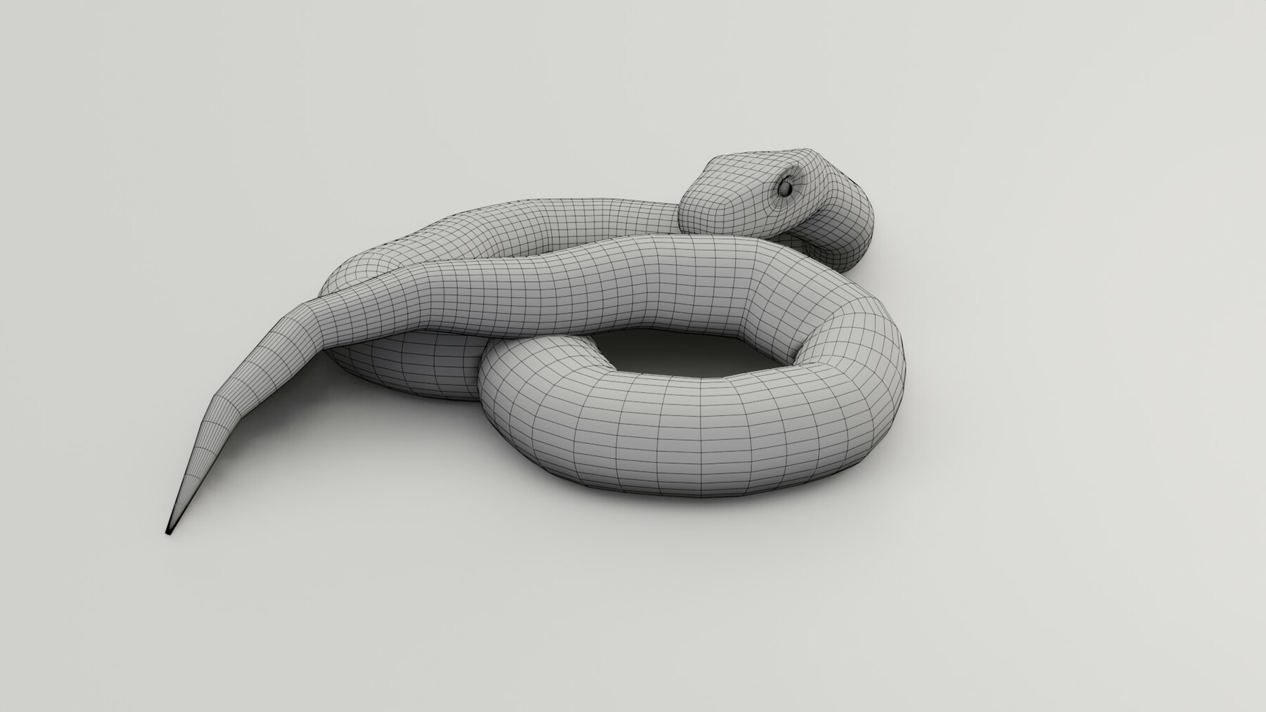 ArtStation - Python Snake - Low Poly - Game Ready - PBR | Game Assets