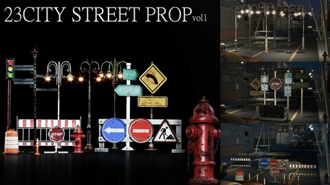 23 street props - vol 01