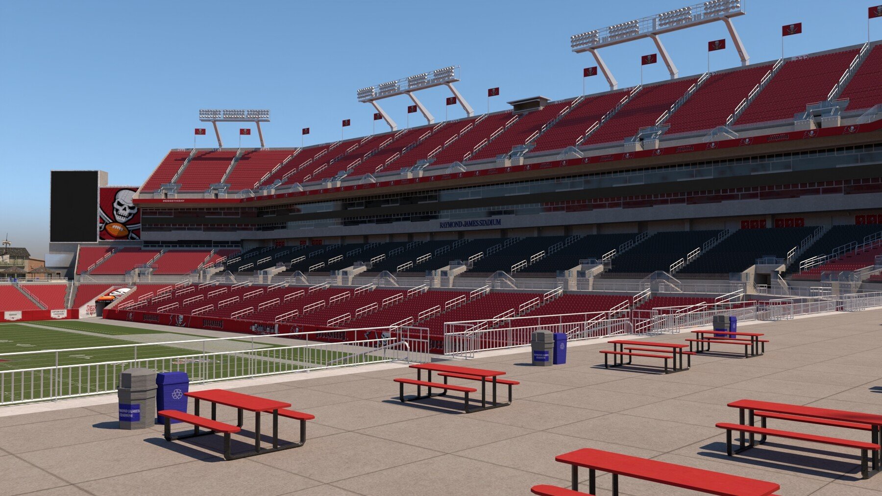 ArtStation - Raymond James Stadium - Florida