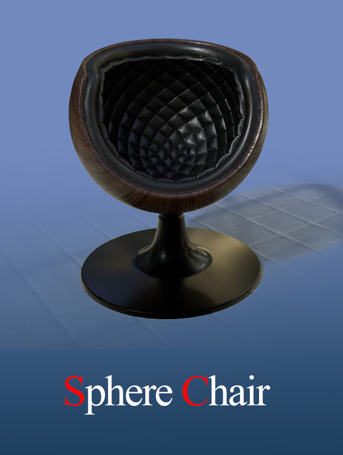 ArtStation - Sphere Chair | Game Assets