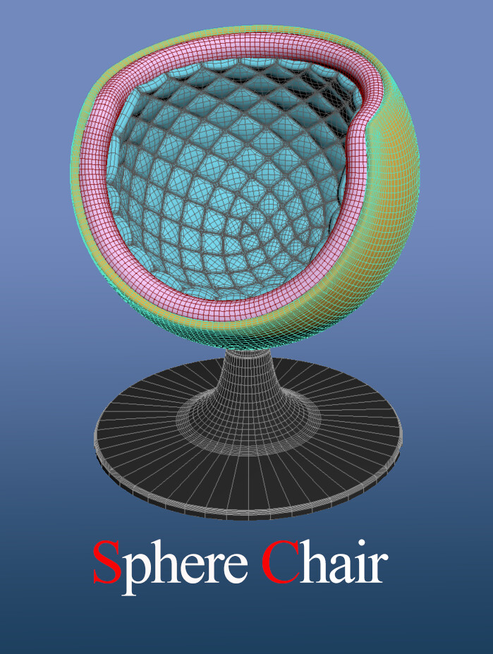 ArtStation - Sphere Chair | Game Assets