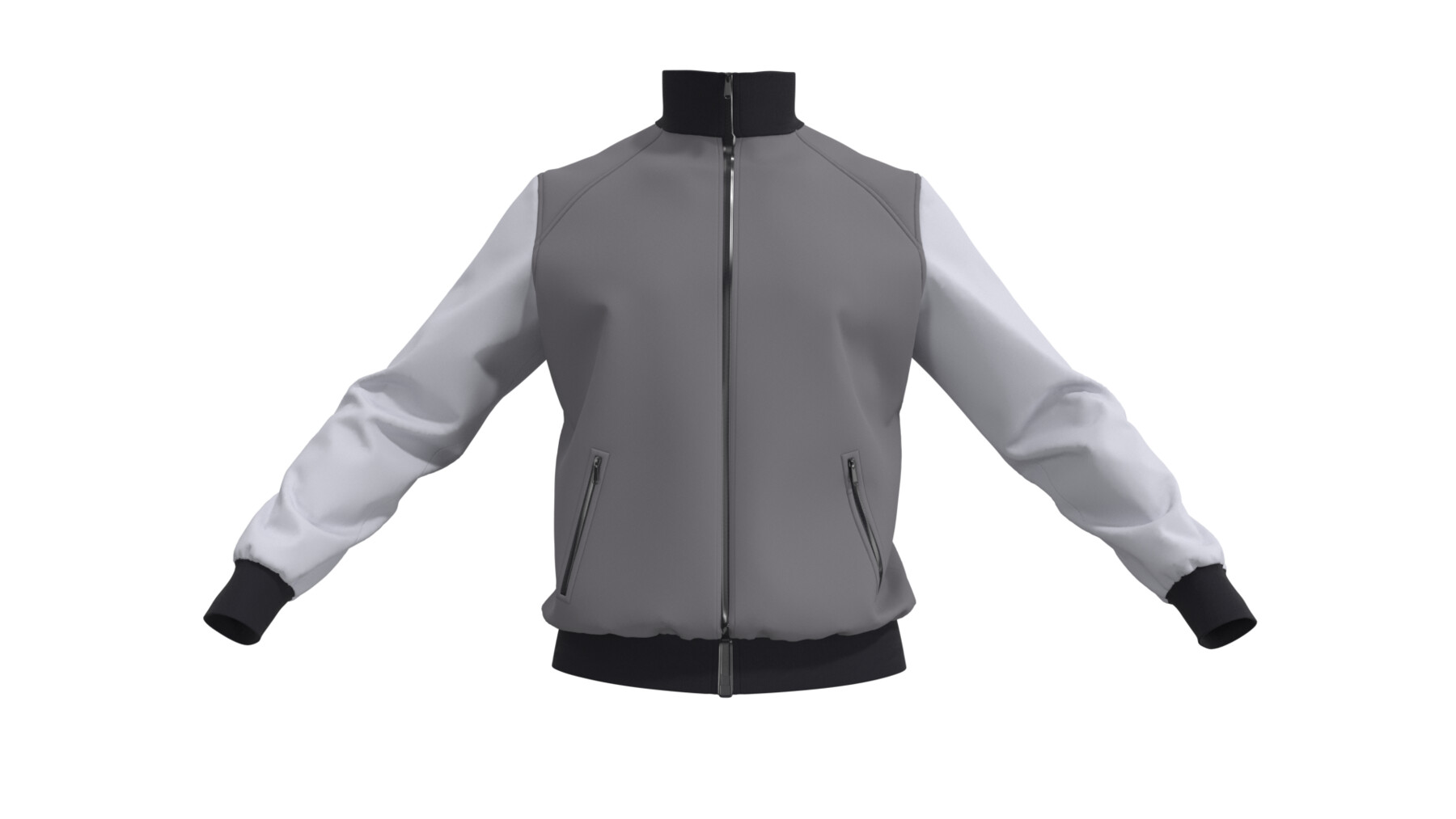 ArtStation - OFF WHITE COLLEGE JACKET MOCKUP for CLO3D and