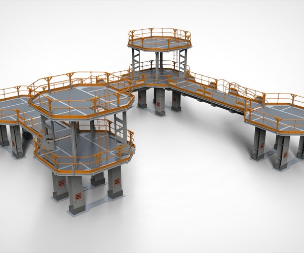 ArtStation - Sci Fi Modular Environment 9 | Resources