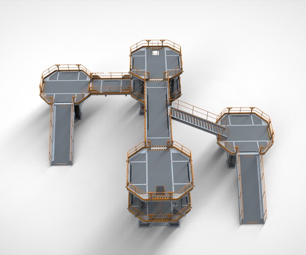ArtStation - Sci Fi Modular Environment 9 | Resources