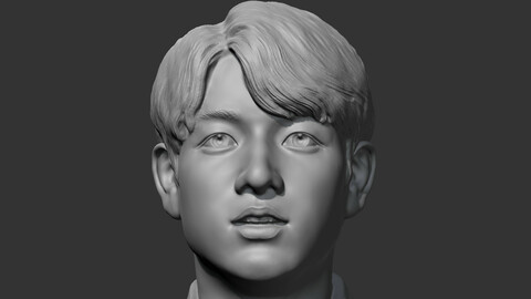 BTS JungKook 3D print model