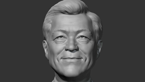 Moon Jae-in 3D print model