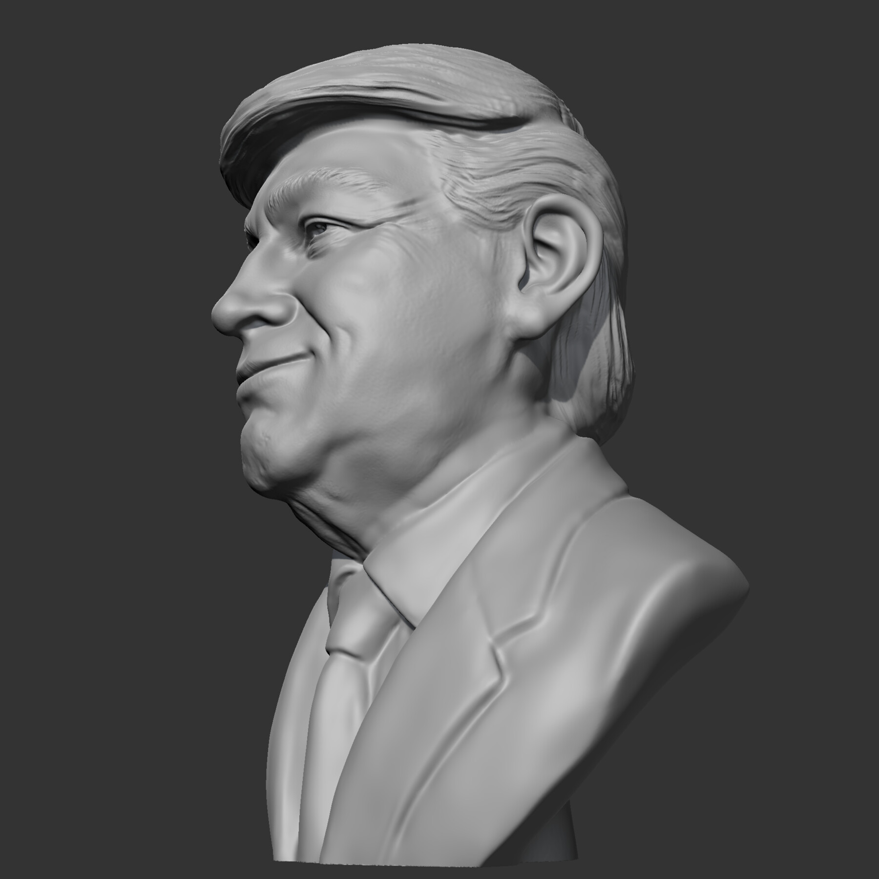 ArtStation - Donald Trump 3D print model | Resources