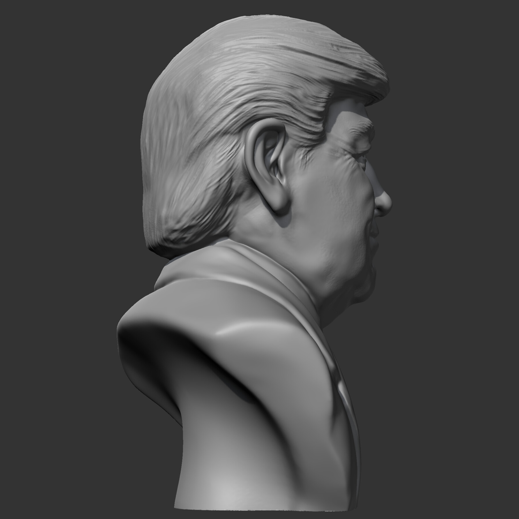 ArtStation - Donald Trump 3D print model | Resources