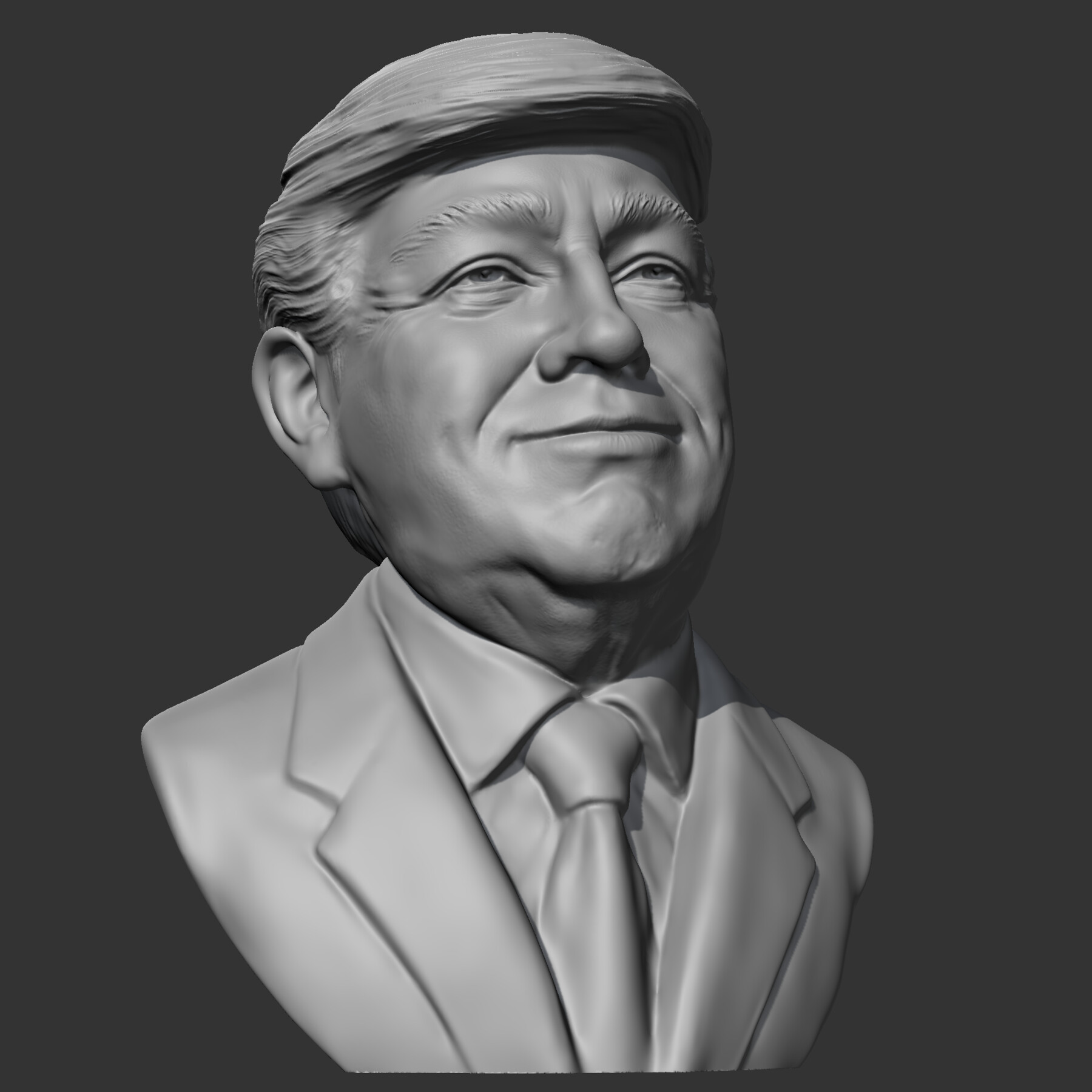 ArtStation - Donald Trump 3D print model | Resources