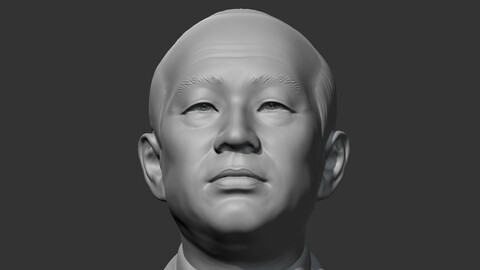 Chun Doo-hwan 3D print model