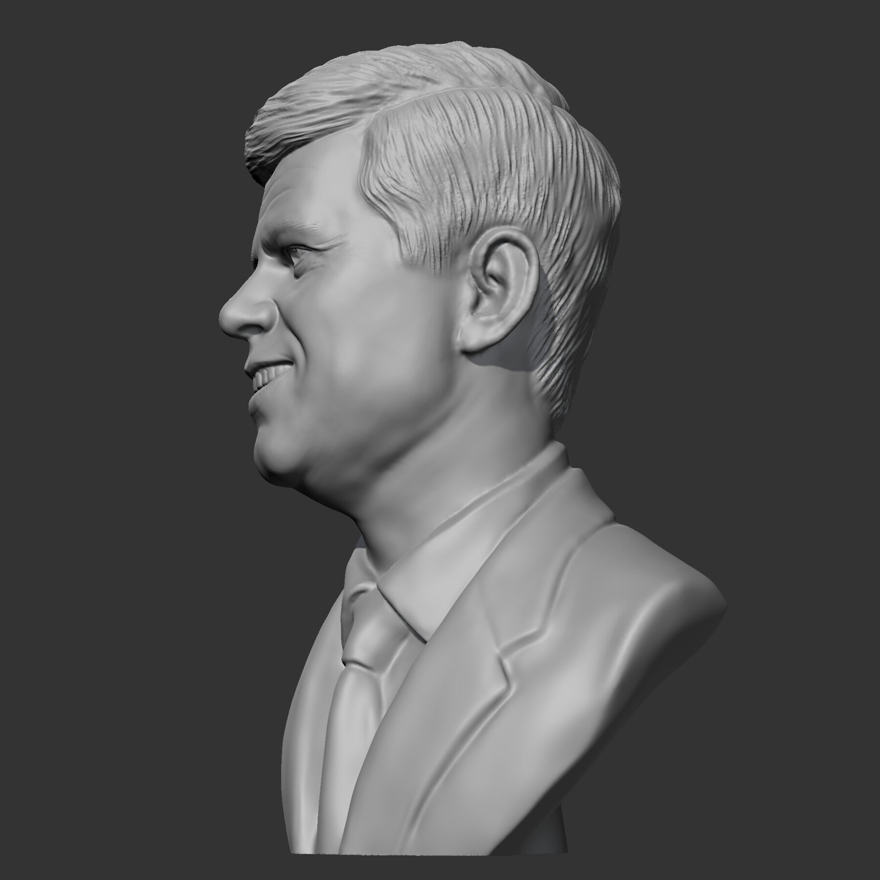 ArtStation - John F Kennedy 3D print model | Resources