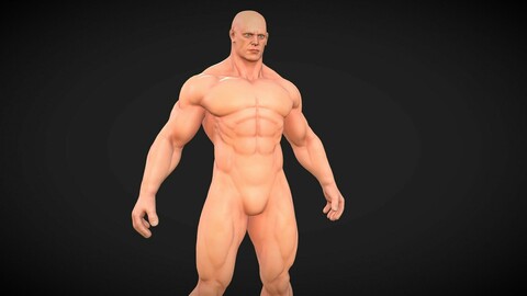 Super Hero Male Body Base