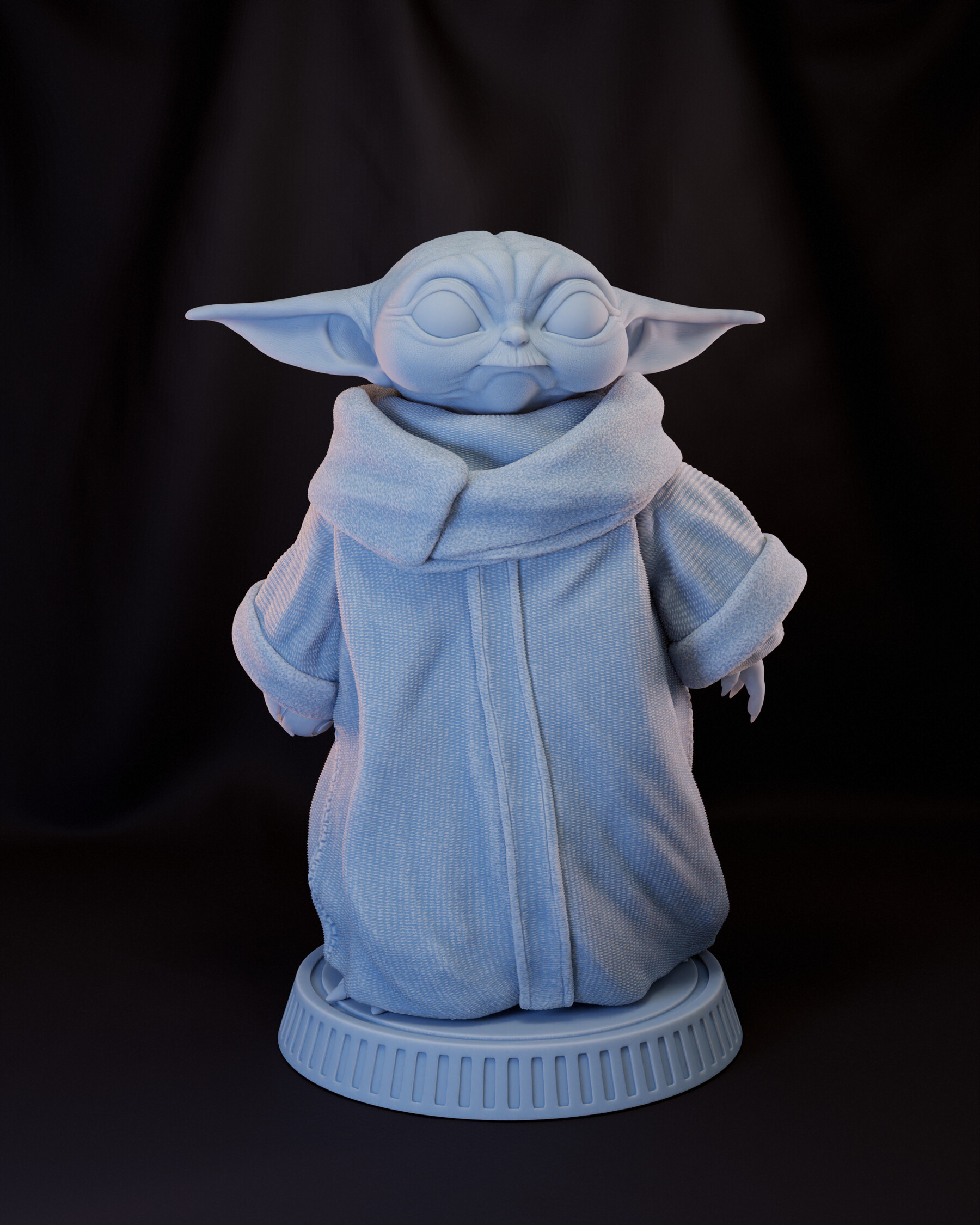 Morgen En sætning hul ArtStation - Grogu - Baby Yoda Star Wars 3D Print | STL Files | Resources