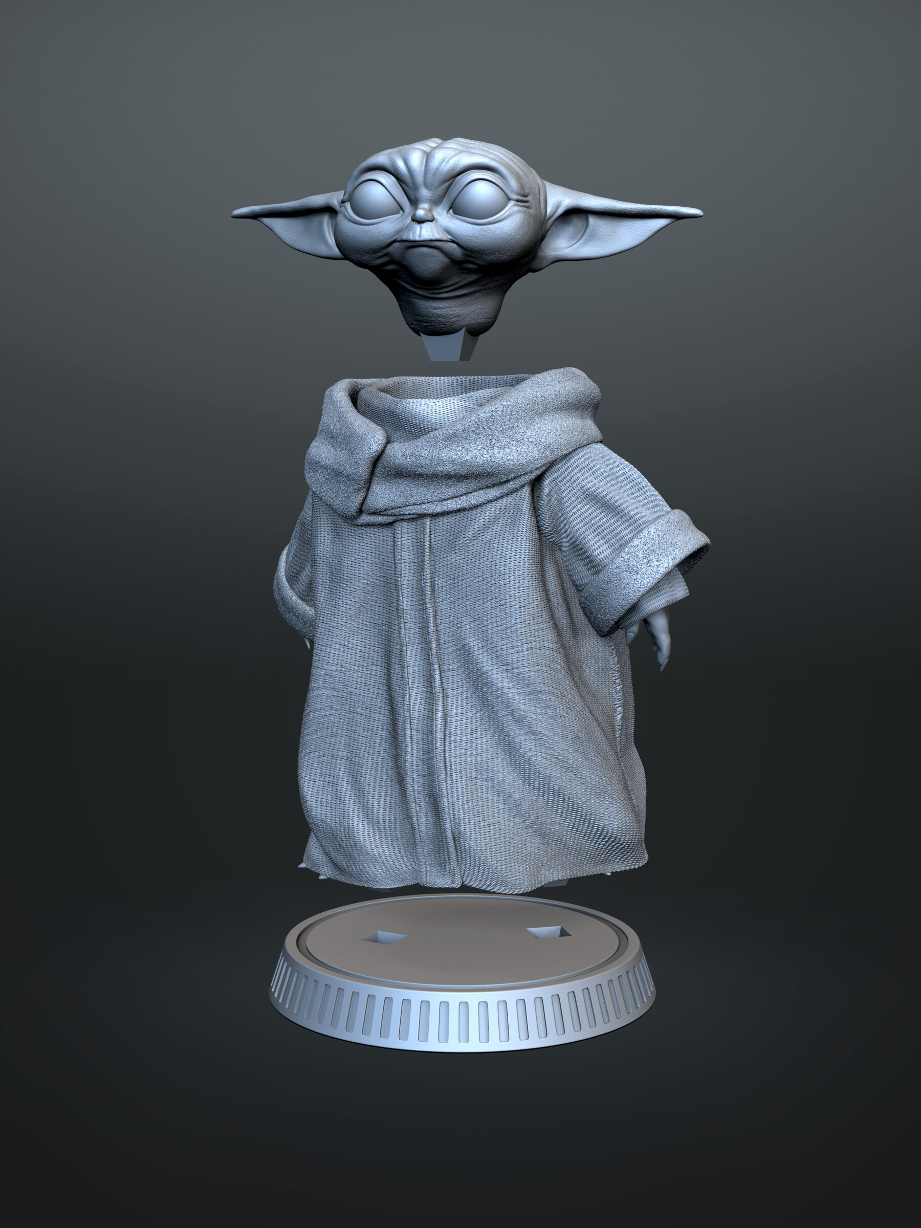 ArtStation - Grogu - Baby Yoda Star Wars 3D Print | STL Files | Resources